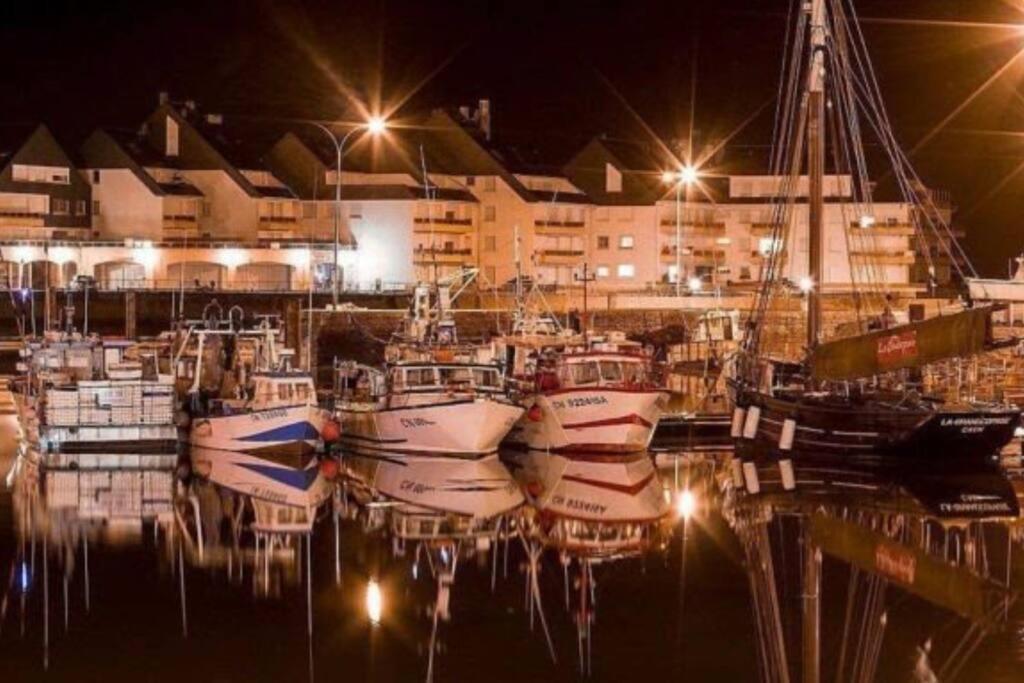 Appartement Sur Le Port. Grandcamp-Maisy Buitenkant foto